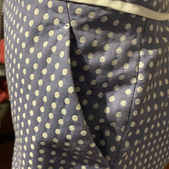 The Limited Women’s Gray/Blue & White Polka Dot Pencil Skirt. Size 2. - Picture 3 of 7